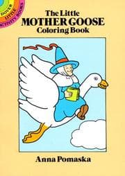 Tapa de The Little Mother Goose Coloring Book