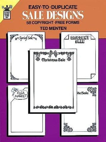 Tapa de Easy-to-Duplicate Sales Designs