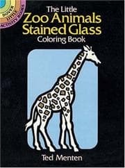 Tapa de The Little Zoo Animals Stained Glass Coloring Book
