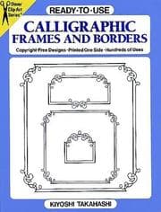 Tapa de Ready-to-Use Calligraphic Frames and Borders (Ready to Use)