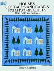 Tapa de Houses, cottages, and cabins patchwork quilts