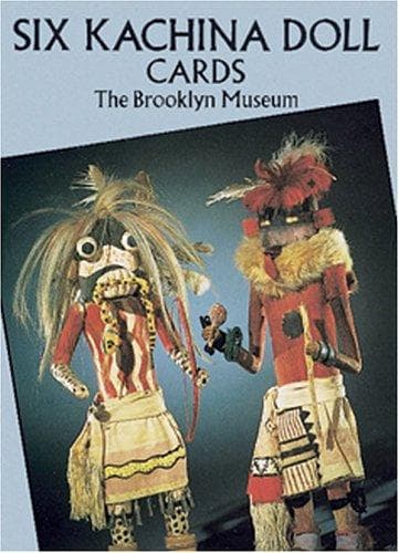 Tapa de Six Kachina Doll Cards