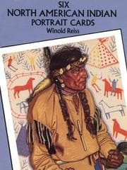Tapa de Six North American Indian Portrait Postcards (Small-Format Card Books)