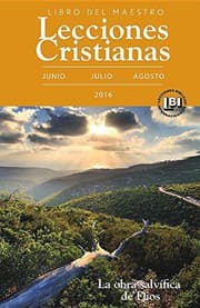 Tapa de LECCIONES CRISTIANAS TEACHER - SUMMER 2016 QUARTER