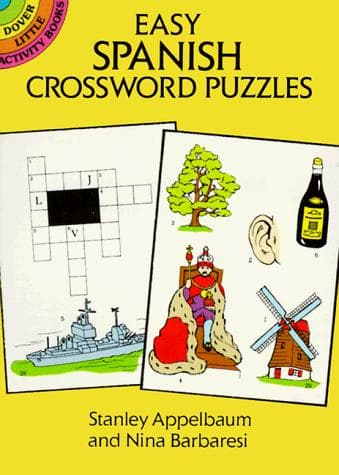 Tapa de Easy Spanish Crossword Puzzles