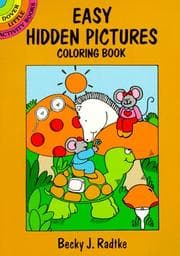 Tapa de Easy Hidden Pictures Coloring Book