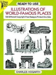 Tapa de Ready-to-Use Illustrations of World-Famous Places