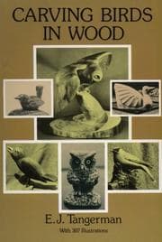 Tapa de Carving birds in wood