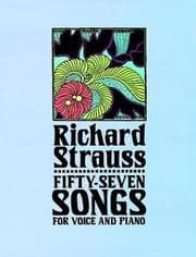 Tapa de Fifty-Seven Songs for Voice and Piano