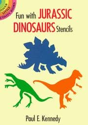 Tapa de Fun with Jurassic Dinosaurs Stencils