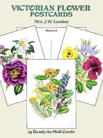 Tapa de Victorian Flower Postcards