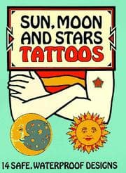 Tapa de Sun, Moon and Stars Tattoos