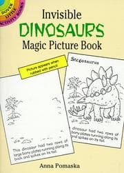 Tapa de Invisible Dinosaurs Magic Picture Book