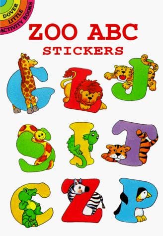 Tapa de Zoo ABC Stickers