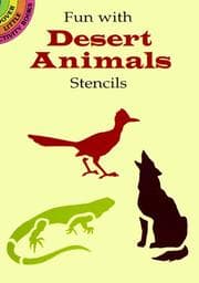 Tapa de Fun with Desert Animals Stencils
