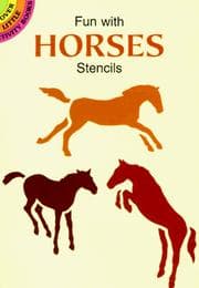 Tapa de Fun with Horses Stencils