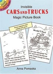 Tapa de Invisible Cars and Trucks Magic Picture Book