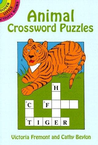 Tapa de Animal Crossword Puzzles