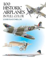 Tapa de 100 Historic Airplanes in Full Color