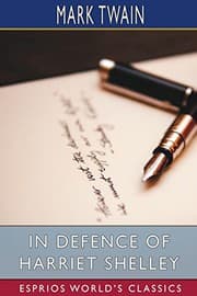 Tapa de In Defence of Harriet Shelley