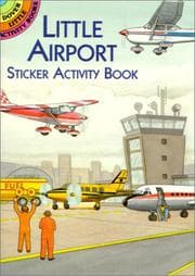 Tapa de Little Airport Sticker Activity Book