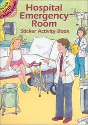Tapa de Hospital Emergency Room Sticker Activity Book