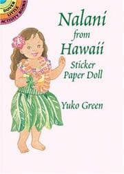 Tapa de Nalani from Hawaii Sticker Paper Doll