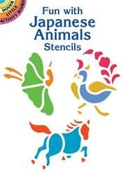 Tapa de Fun with Japanese Animals Stencils