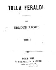 Tapa de Tolla Feraldi