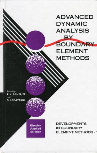 Tapa de Advanced dynamic analysis by boundary element methods