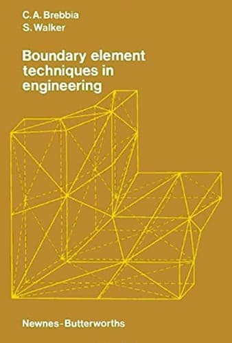 Tapa de Boundary element techniques in engineering