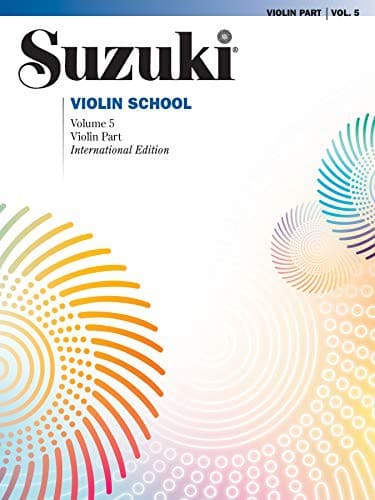 Tapa de Suzuki Violin School