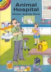 Tapa de Animal Hospital Sticker Activity Book