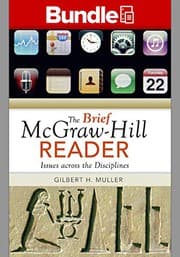 Tapa de GEN COMBO THE BRIEF MCGRAW-HILL READER; CONNECT AC COMPOSITION ESSENTIALS