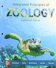 Tapa de GEN COMBO LL INTEGRATED PRINCIPLES OF ZOOLOGY; CONNECT ACCESS CARD