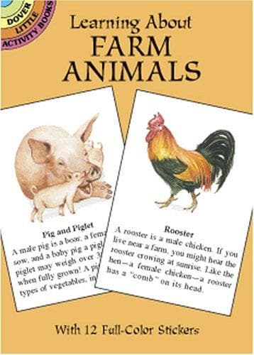 Tapa de Learning About Farm Animals