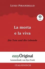 Tapa de La morta e la viva / Die Tote und die Lebende  - Lesemethode von Ilya Frank