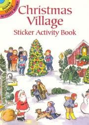 Tapa de Christmas Village Sticker Activity Book