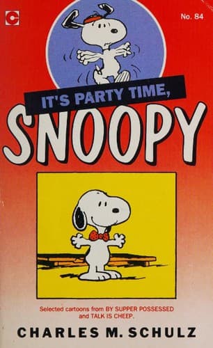 Tapa de It's Party Time, Snoopy