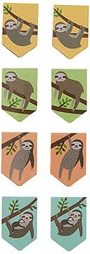 Tapa de Sloths i-Clips Magnetic Page Markers