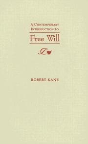 Tapa de A Contemporary Introduction to Free Will (Fundamentals of Philosophy)
