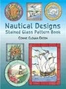 Tapa de Nautical designs stained glass pattern book