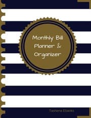 Tapa de Monthly Bill Planner and Organizer