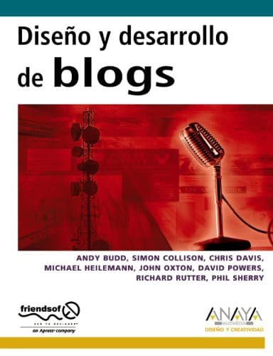 Tapa de Diseño y desarrollo de blogs