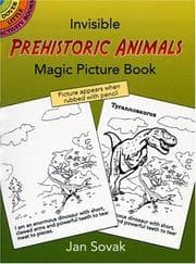Tapa de Invisible Prehistoric Animals Magic Picture Book