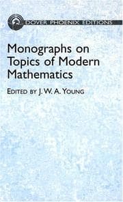 Tapa de Monographs on topics of modern mathematics