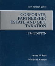 Tapa de Corporate, Partnership, Estate and Gift Taxation, 1994