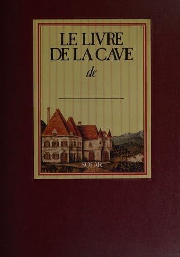 Tapa de Le Livre de la cave
