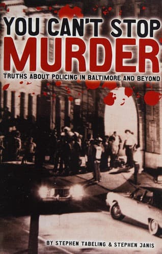 Tapa de You can't stop murder