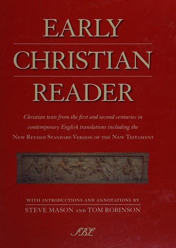 Tapa de Early Christian reader